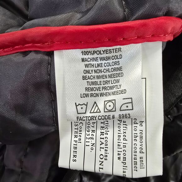 Thermal Puffer Jacket Mens XL Swiss Cross Lightweight Quilted Insulated Winter - Picture 9 of 11